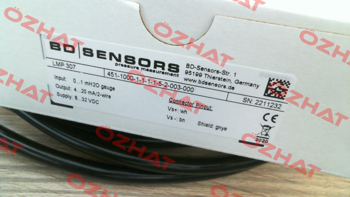 451-1000-1-1-1-1-5-2-003-000 - LMP 307 Bd Sensors