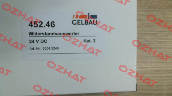 3004.5246 (452.46 Kat. 3) Gelbau