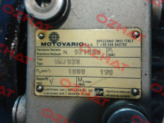 Nr 971003 Motovario