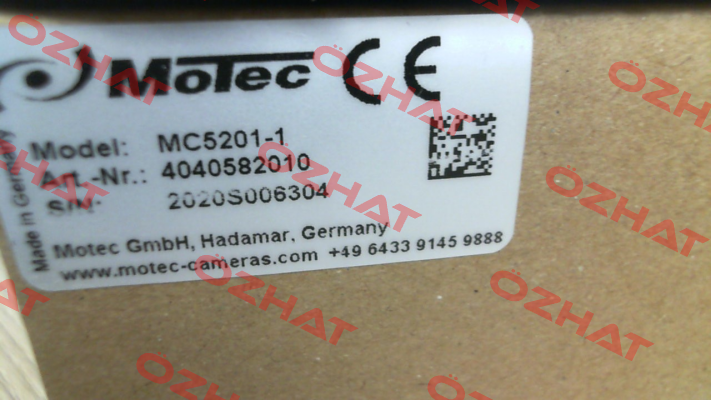 P/N: 4040582010, Type: MC5201-1 Motec