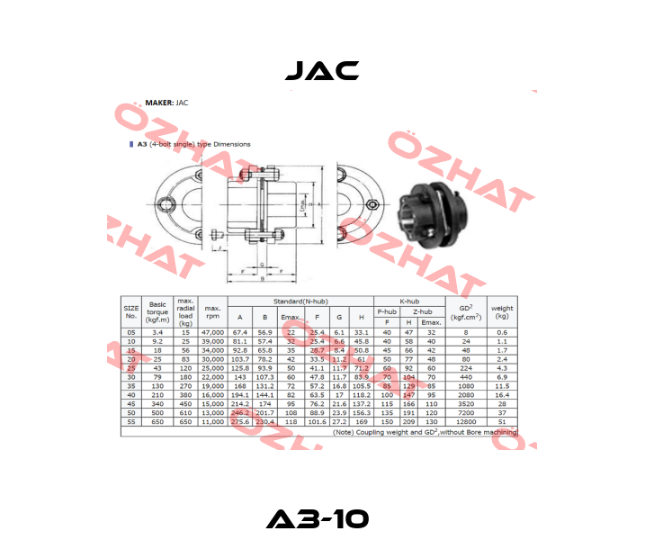 A3-10  Jac