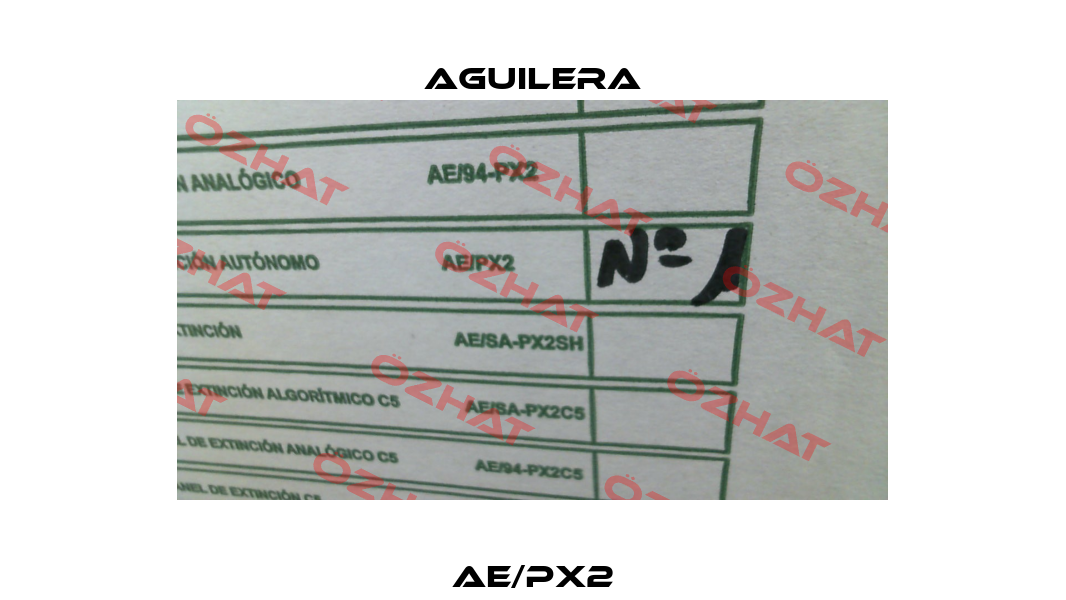 AE/PX2 AGUILERA