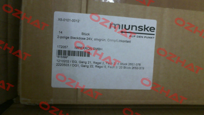 X5-0101-0012 Miunske