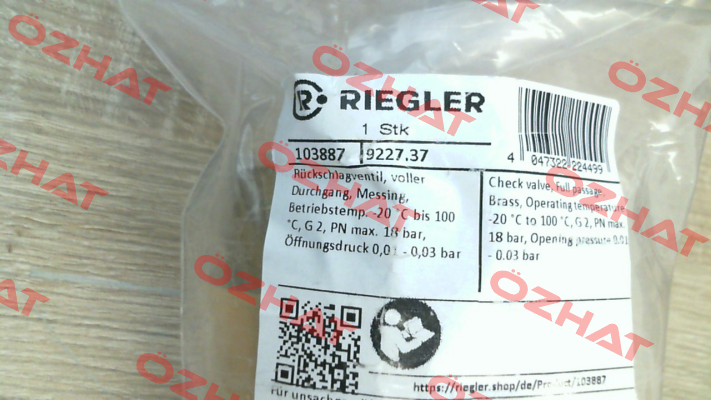 103887 / 9227.37 Riegler