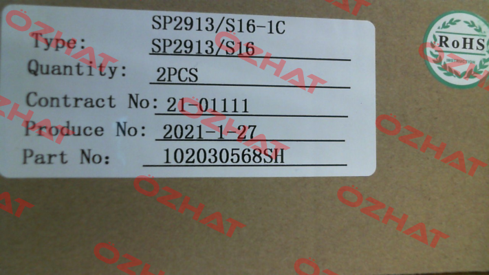 SP2913/S16-1C Weipu