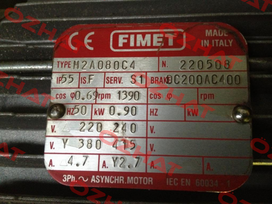 KRA2B2 F/B5  Fimet