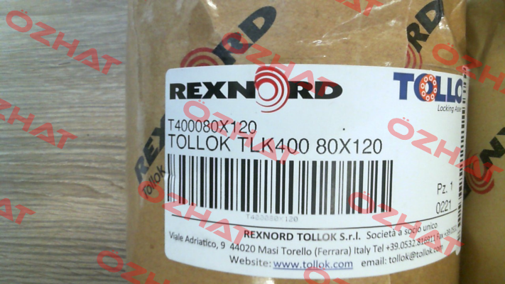 TLK 400 80x120 Rexnord