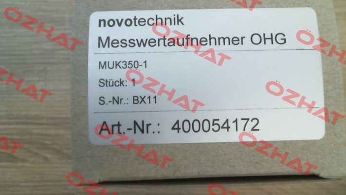 400054172 / MUK-350-1 Novotechnik