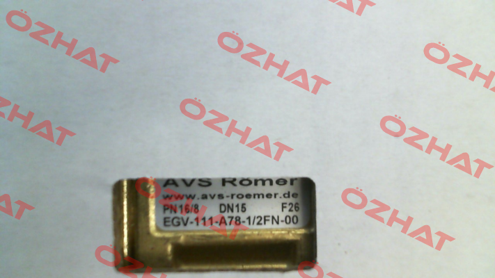 EGV-111-A78-1/2FN-00 Avs Römer