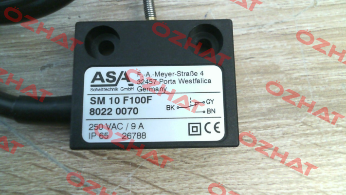 SM 10 F100F ASA Schalttechnik