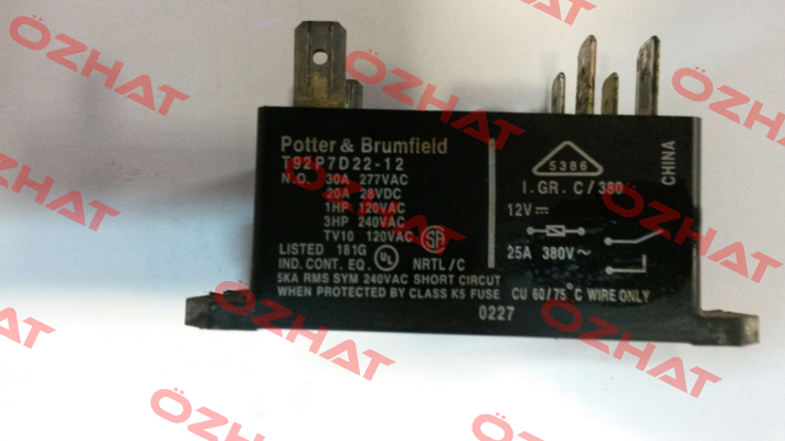 T92P7D22-12 TE Connectivity (Tyco Electronics)