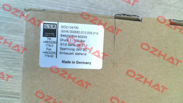 B4668/0804/1802-XX DC, 24V Buschjost