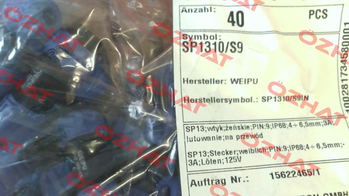 SP1310/S9IN Weipu