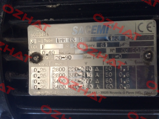 IMM 63 B Sacemi