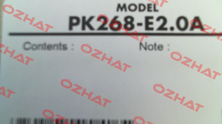PK268-E2.0A Vexta