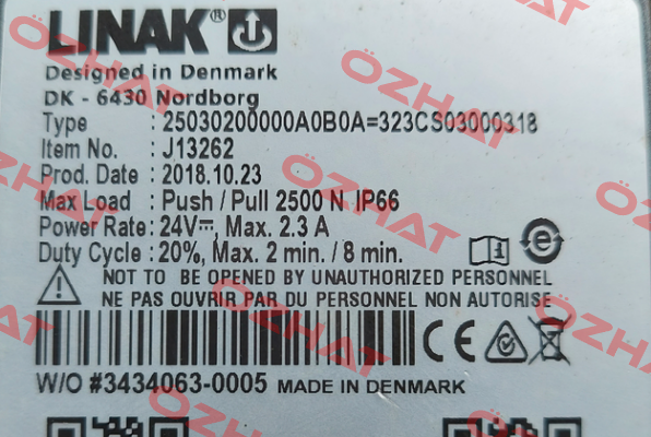 J13262 Linak