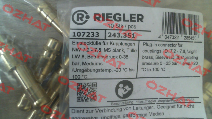 243.351 ART. 107233 Riegler
