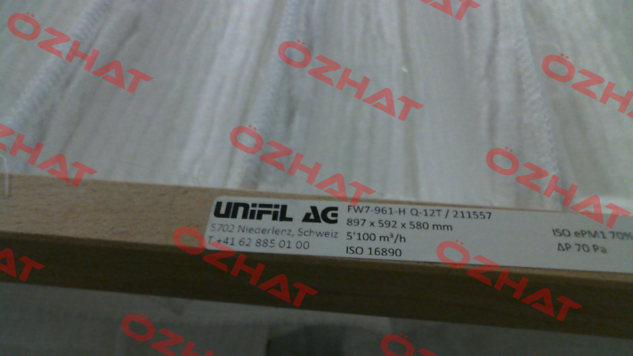 FW7-961-H-Q-12T Unifil AG