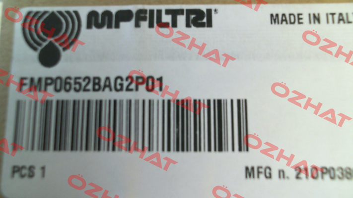 FMP0652BAG2P01 MP Filtri
