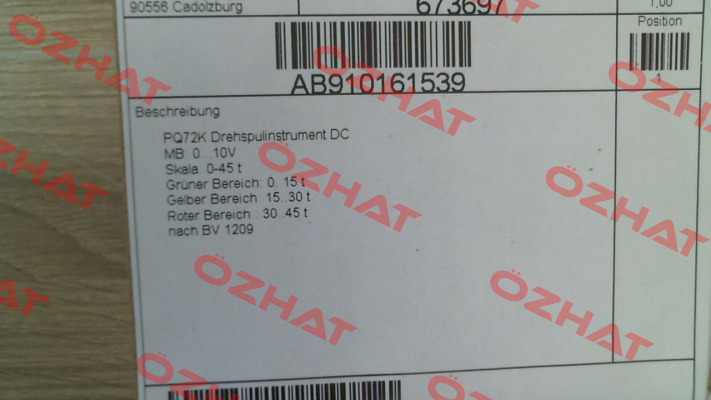 81BA14060406 Weigel
