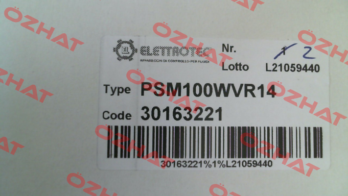 PSM100WVR14 Elettrotec