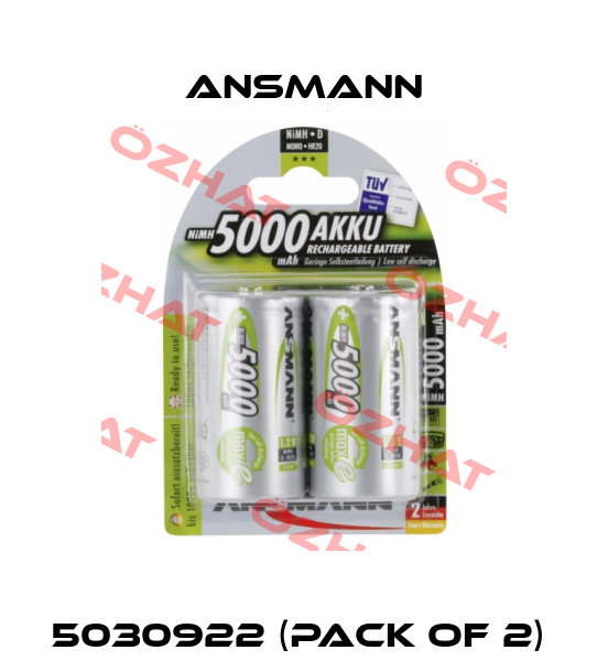 5030922 (pack of 2)  Ansmann