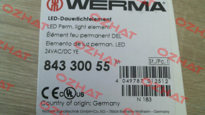 843.300.55 Werma