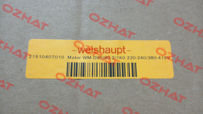 W-D90/90-2/0K5 Weishaupt