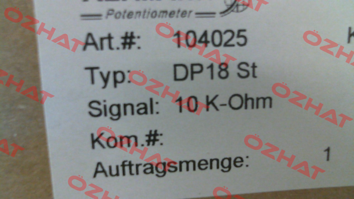 DP18 St 104025 ALTMANN