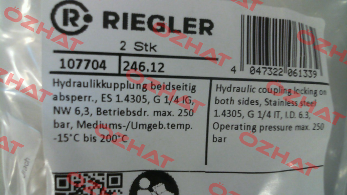 107704 / 246.12 Riegler