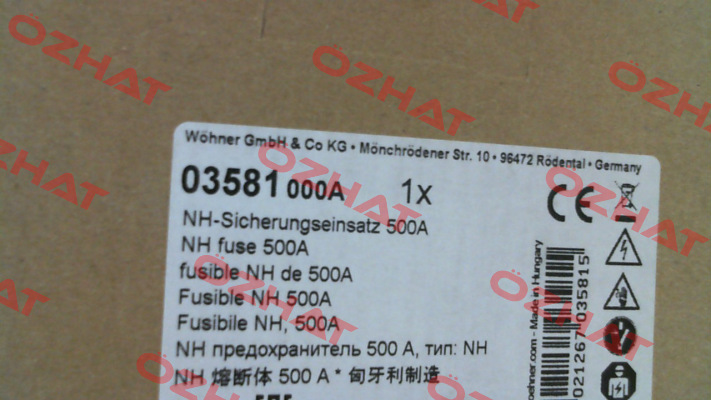 03581 Wöhner