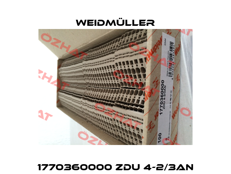 1770360000 ZDU 4-2/3AN Weidmüller