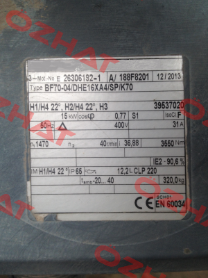 DHE16XA4/BF70-04 Bauer