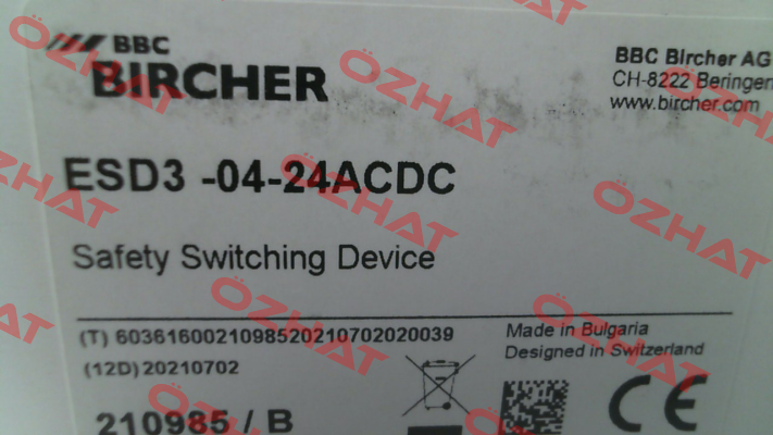 210985 / ESD3-04-24ACDC Bircher