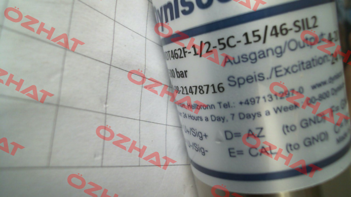 MDT462F 1/2 5C 15/46 Dynisco