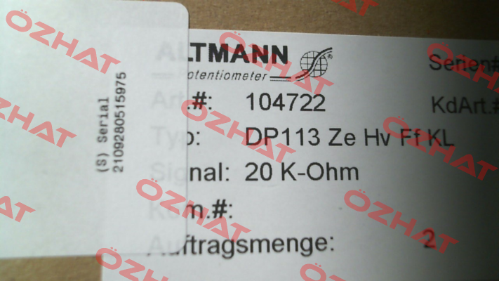 104722 ALTMANN