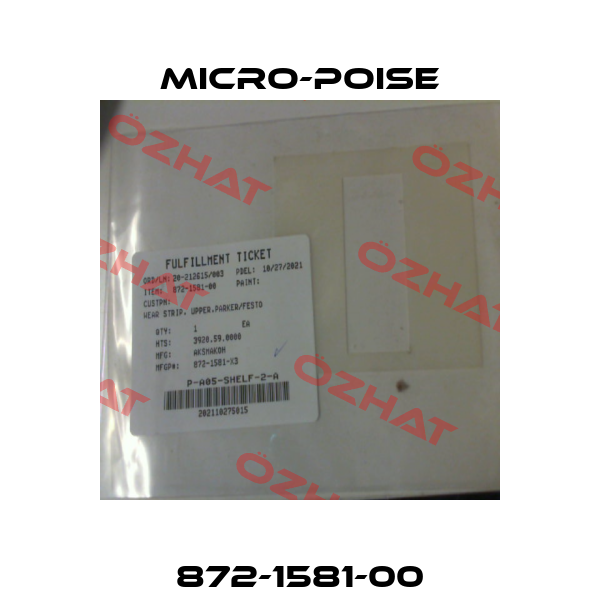 872-1581-00 Micro-Poise