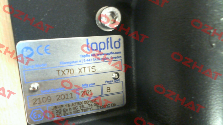 TX70XTTS Tapflo