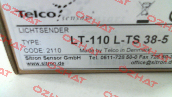 p/n: 8857, Type: LT-110L-TS38-5 Telco