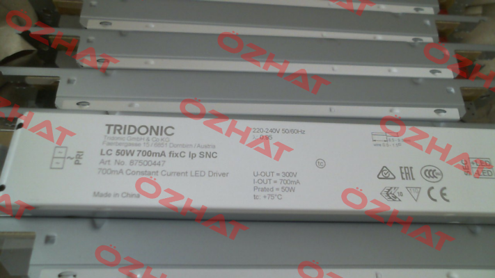 87500447 / LC50W 700mA fixC Ip SNC Tridonic