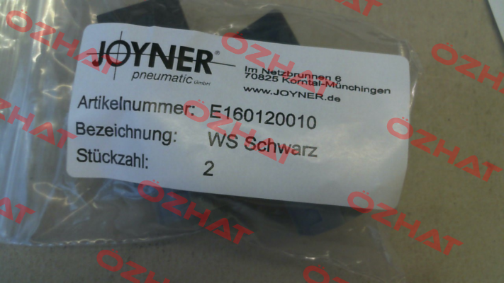 E160120010 Joyner Pneumatic