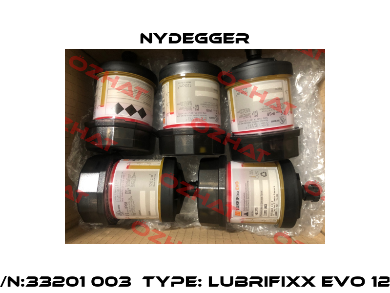 P/N:33201 003  Type: LUBRIFIxx EVO 120 Nydegger