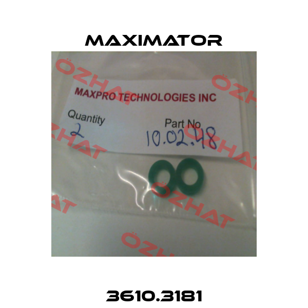 3610.3181 Maximator