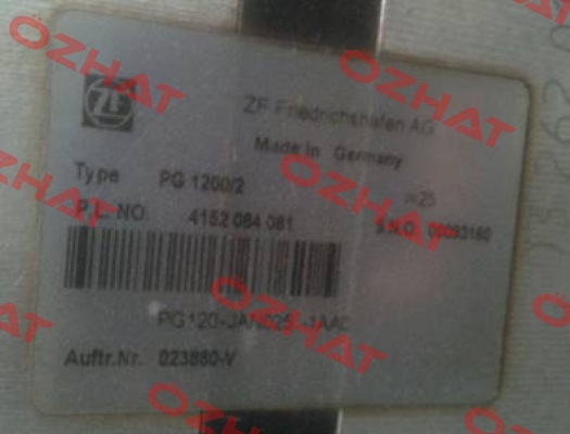 PG 1200/2 ZF Friedrichshafen