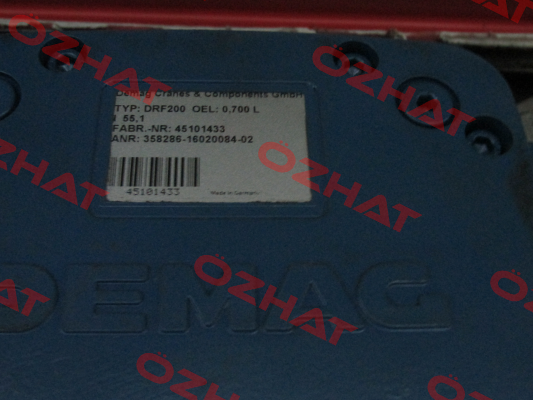 Type: DRF200 OEL:0,700 L  Destaco