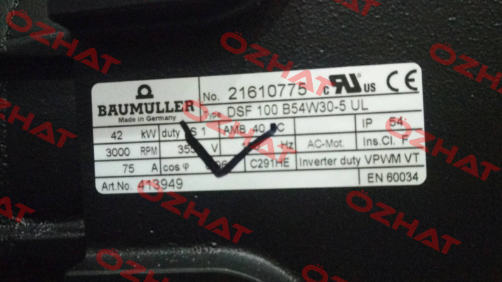 DSF100B54W30-5UL Baumüller