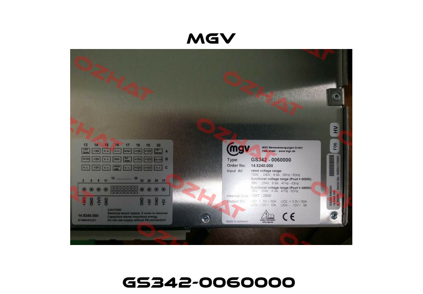 GS342-0060000  MGV
