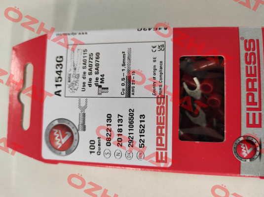 p/n: 7278-273500, Type: A1543G Elpress
