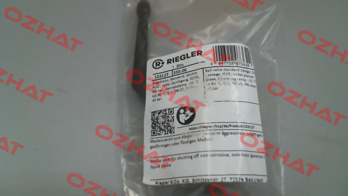 P/N: 103127, Type: 330.06 Riegler