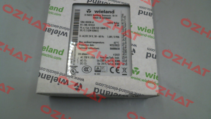 R1.188.1810.0 / SNA4043K-A AC/DC 24V (A) Wieland Electric